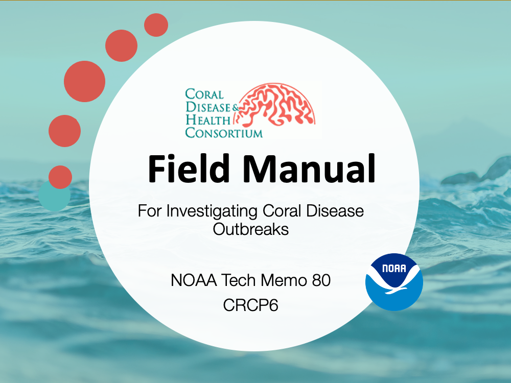 Field Manual Logo for Investigating Coral Disease Outbreaks