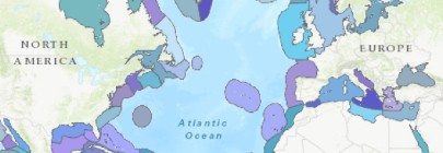 Data Basin Map of Marine Ecosystems of the World