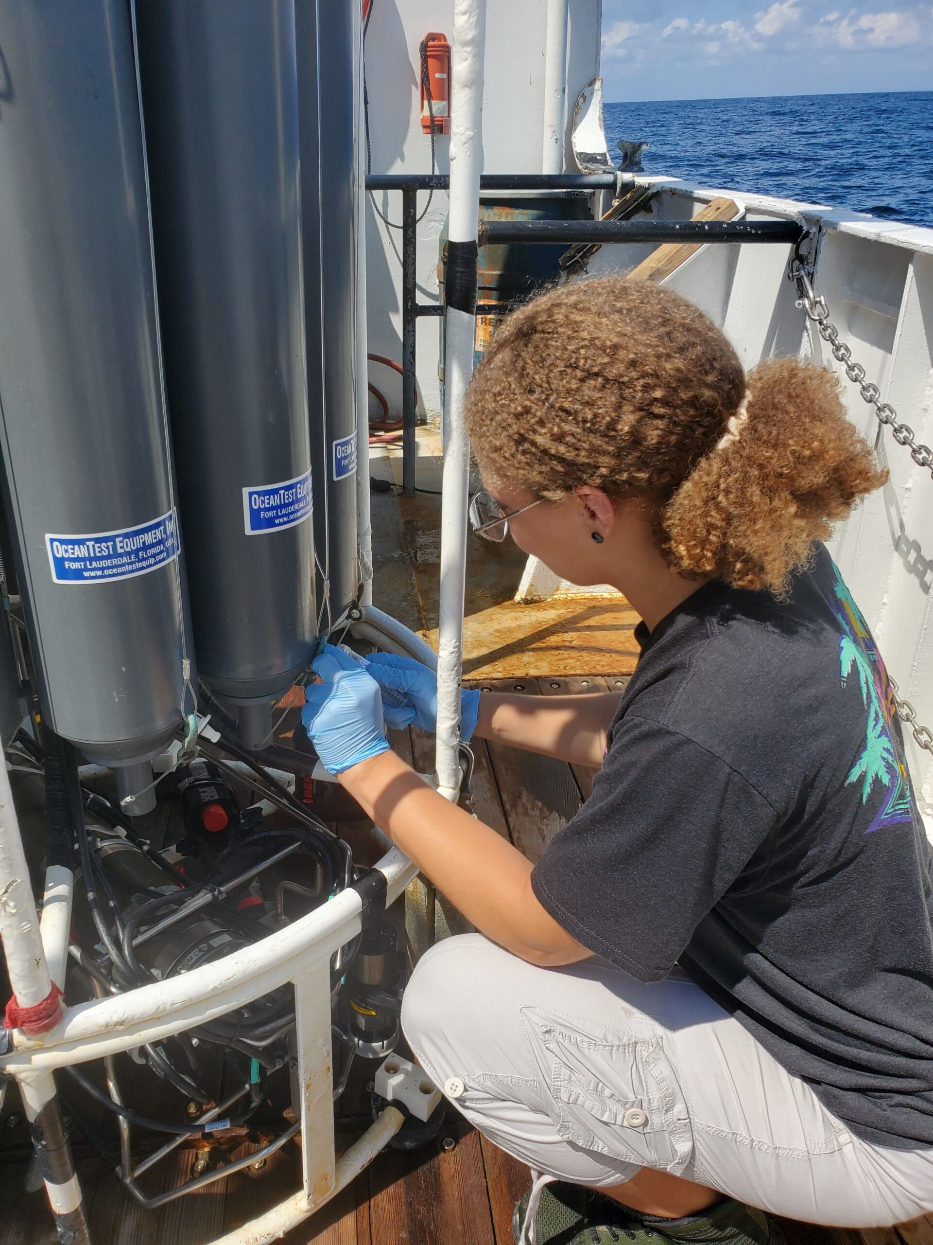 NOAA Undergraduate Scholar Joins Gulf of Mexico Restoration Cruise