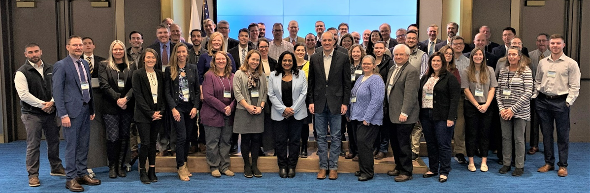 Attendees of the 37th Annual Hypoxia Task Force Meeting, including NCCOS participants Margo Schulze-Haugen and David Scheurer.