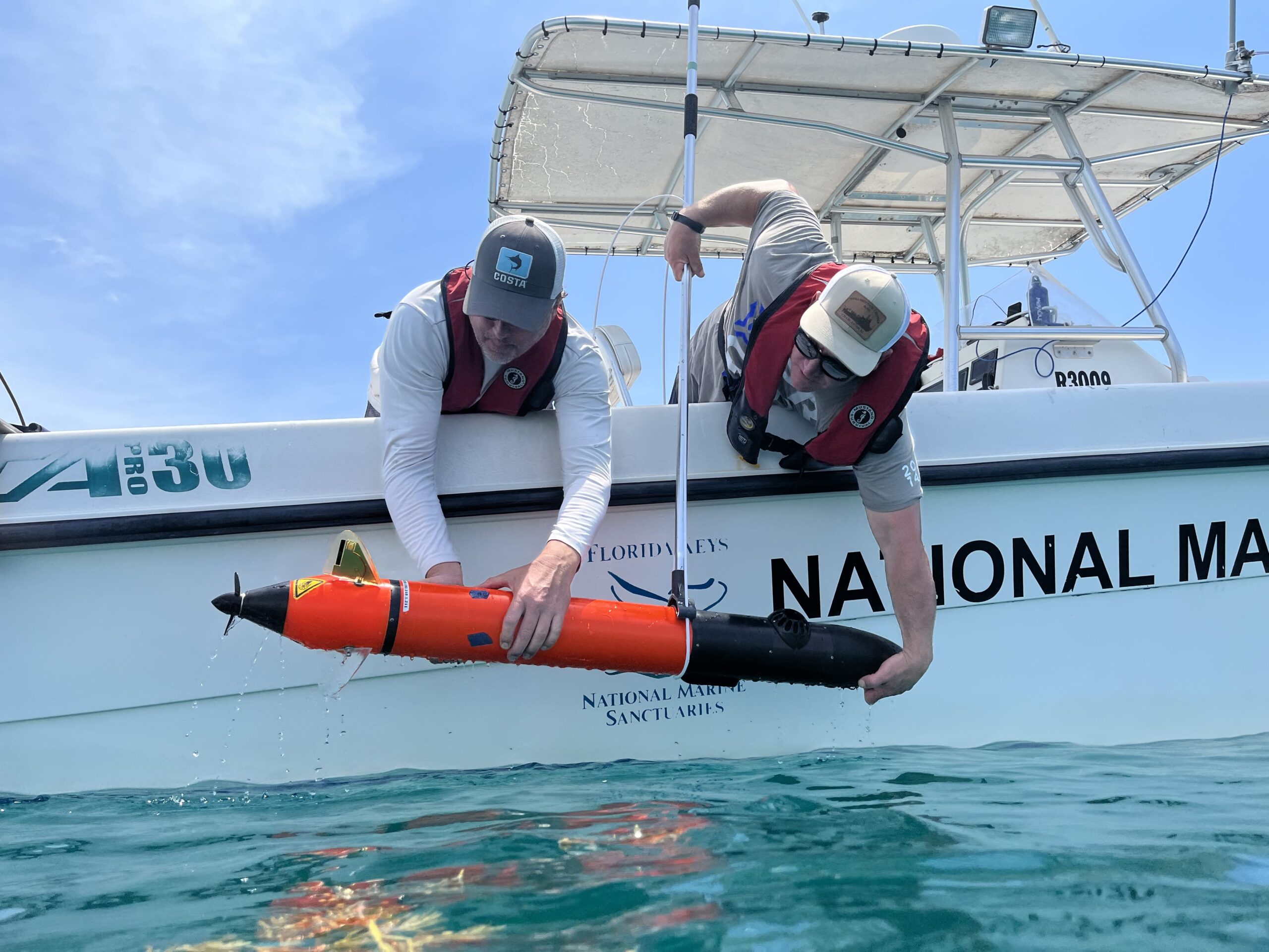 Autonomous Underwater Vehicle Collects Imagery to Evaluate Coral Restoration Effort