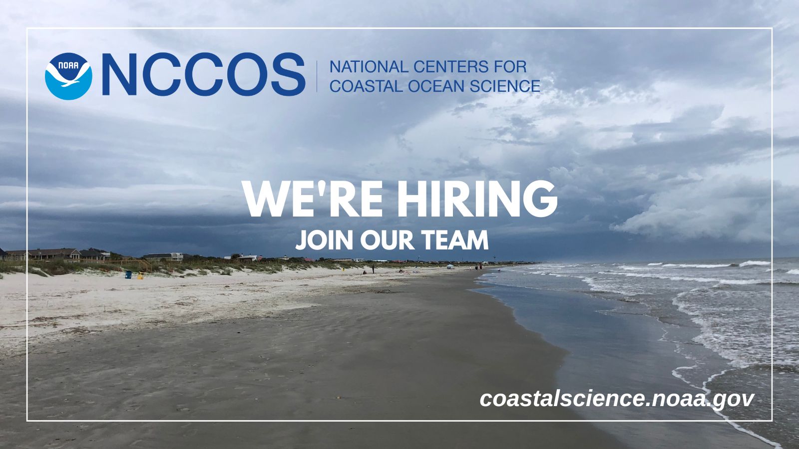We're hiring. Join our team. coastalscience.noaa.gov