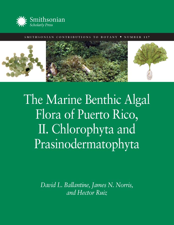 Coverpage of Part II of the Marine Benthic Algal Flora of Puerto Rico