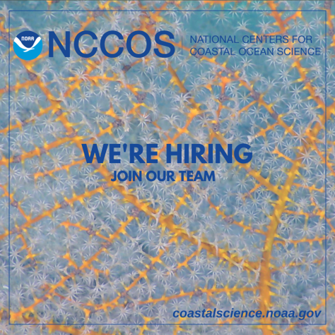 We’re hiring. Join our team. coastalscience.noaa.gov
